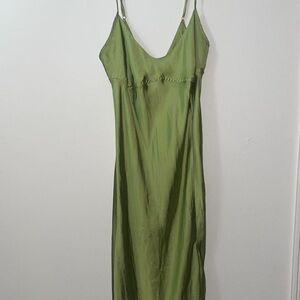 Free People Green Maxi Dress
